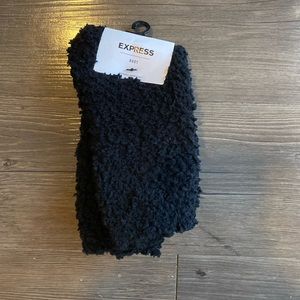 NWT Express Cozy Boot Sock - Black ** Free with Purchase of $15***